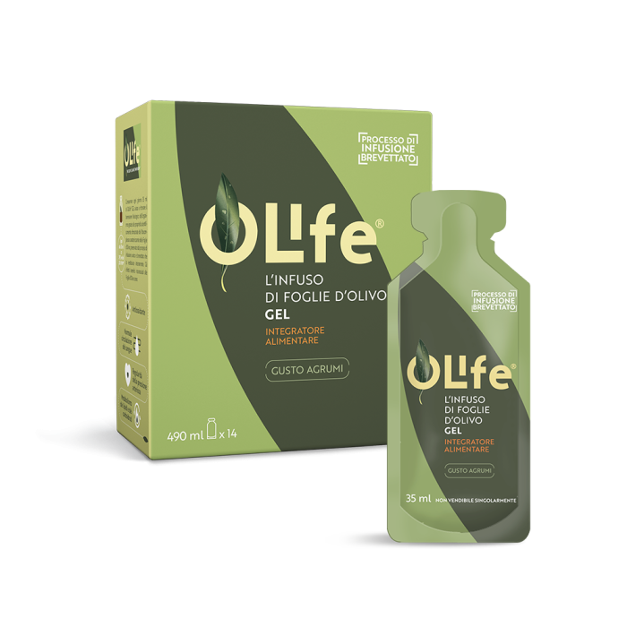 OLife® GEL 14 sobres de 35 ml | sabor cítrico