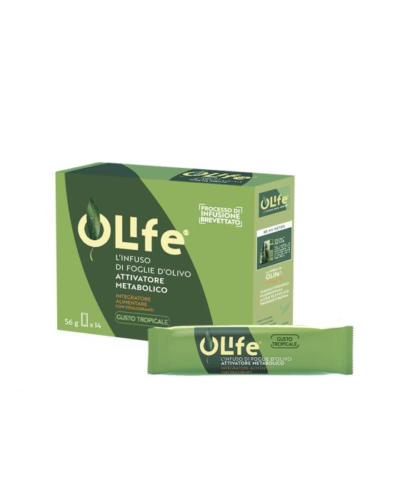 OLife® ATTIVATORE METABOLICO 56 g x 14 | gusto tropicale