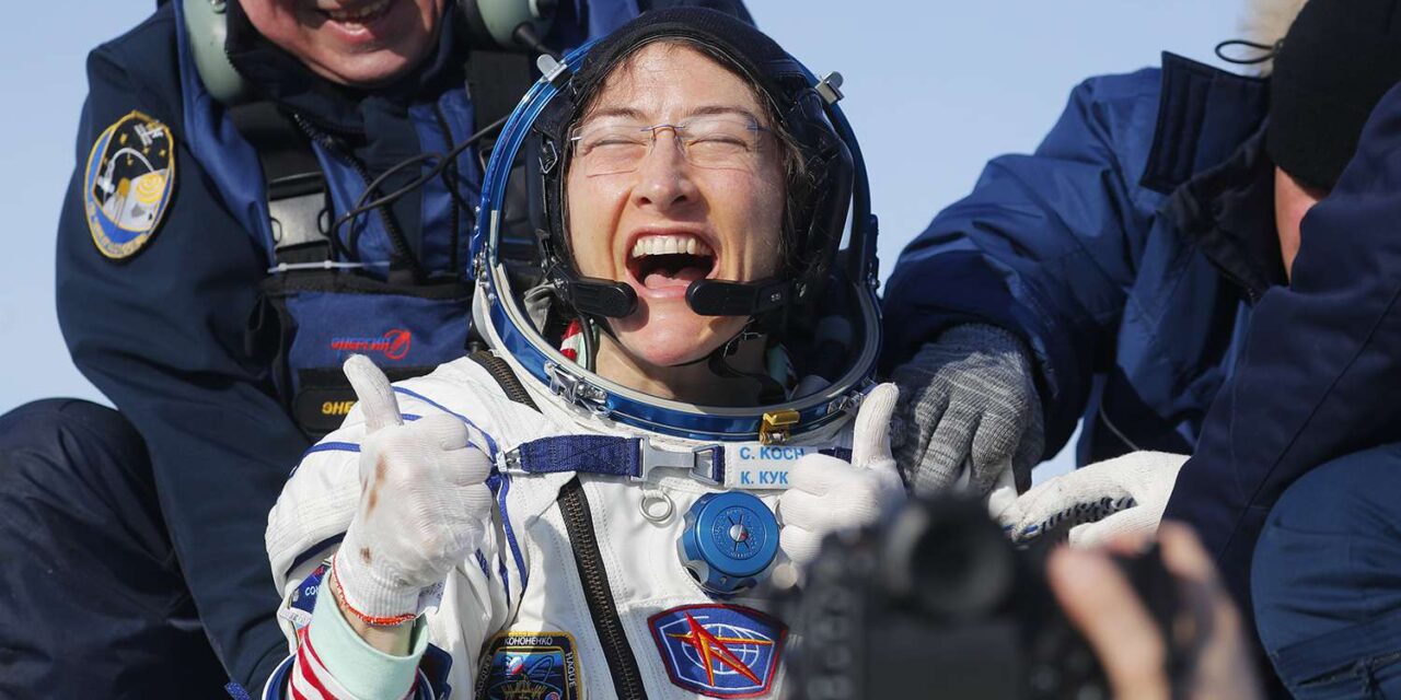 La primera mujer en sobrevolar la Luna